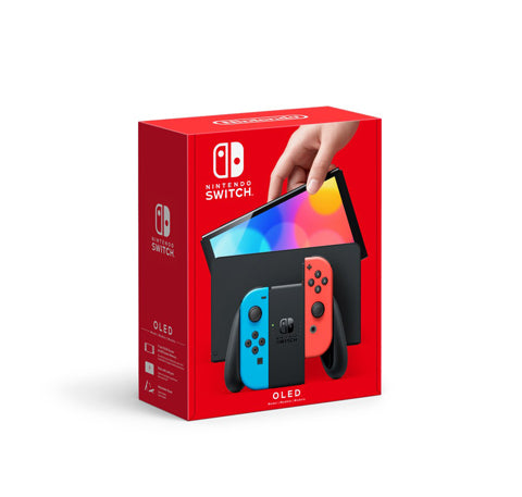 Nintendo Switch Oled Azul/Rojo Neón